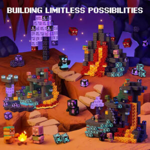 magnetyczne klocki minecraft Świat gÓrniczy okazja nowy sklep